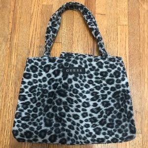 Leopard print guess handbag